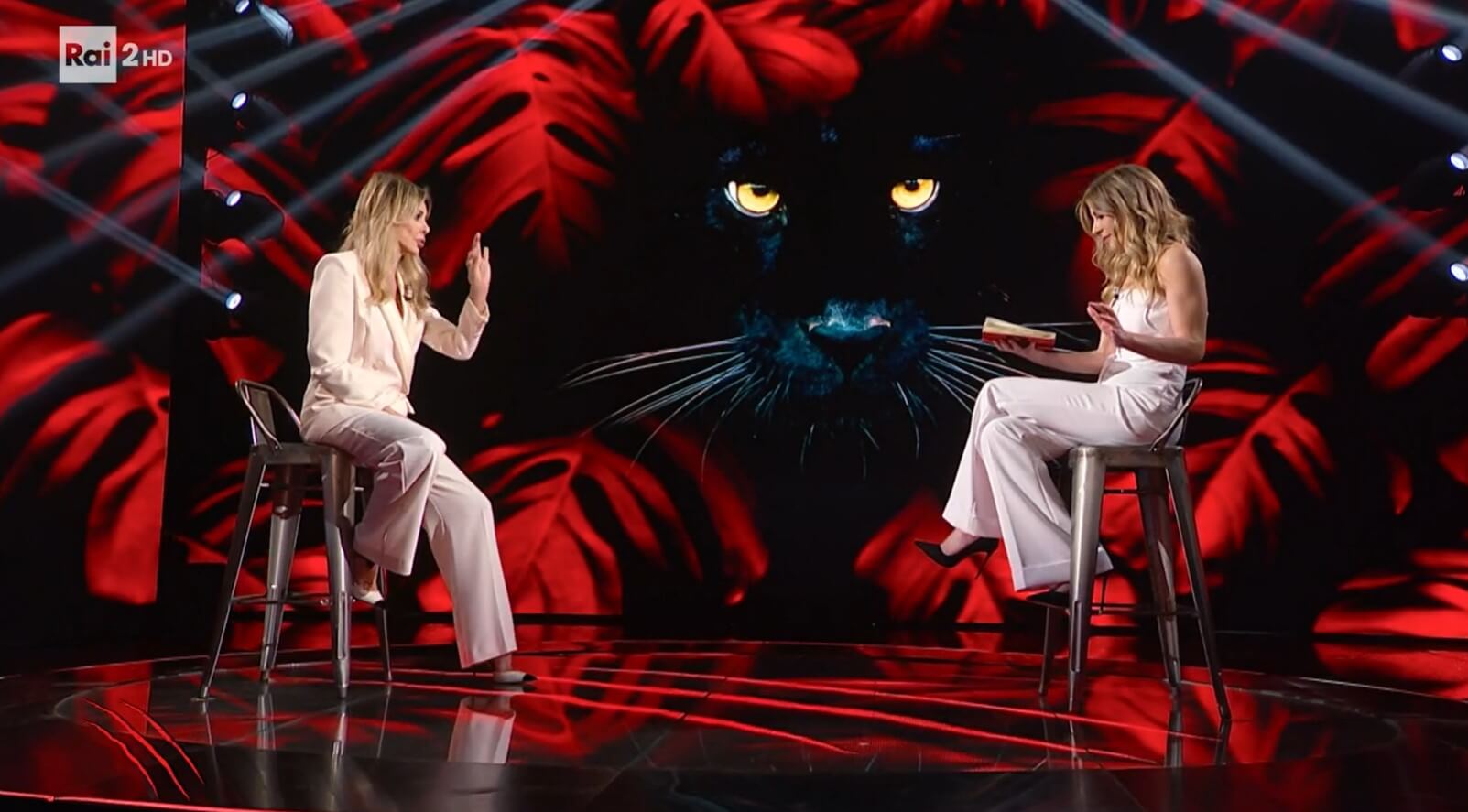 Alba Parietti e Francesca Fagnani, Belve 2023
