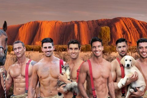 Australian Firefighters 2024, ecco il nuovo calendario dei sexy pompieri australiani tra gattini, koala e cavalli - Australian Firefighters Calendar - Gay.it