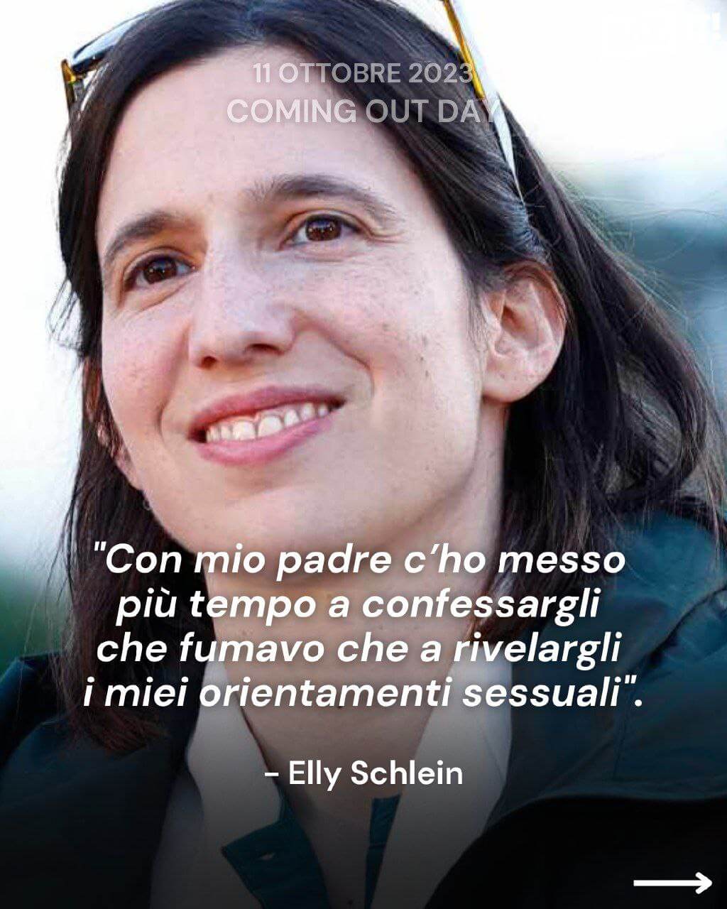Coming Out: le parole di 10 persone famose - Coming Out Elly Schlein - Gay.it