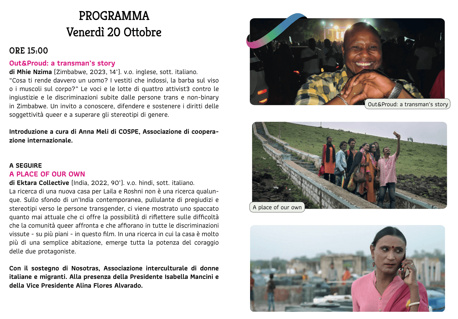 Florence Queer Festival 2023, il programma. In anteprima la miniserie di Xavier Dolan e Billy Porter premio speciale - Florence Queer Festival 2023 f - Gay.it