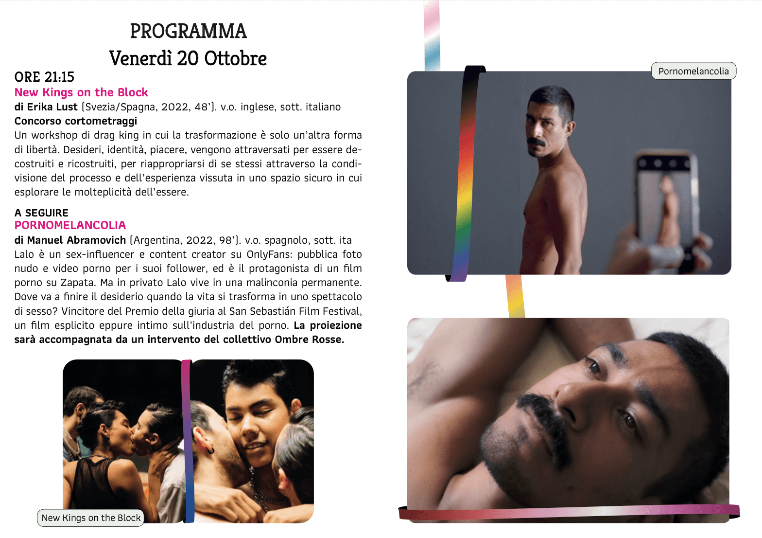Florence Queer Festival 2023, il programma. In anteprima la miniserie di Xavier Dolan e Billy Porter premio speciale - Florence Queer Festival 2023 h - Gay.it