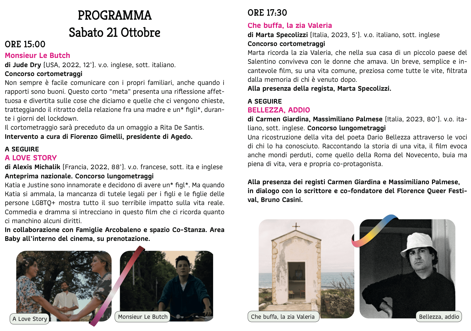 Florence Queer Festival 2023, il programma. In anteprima la miniserie di Xavier Dolan e Billy Porter premio speciale - Florence Queer Festival 2023 i - Gay.it