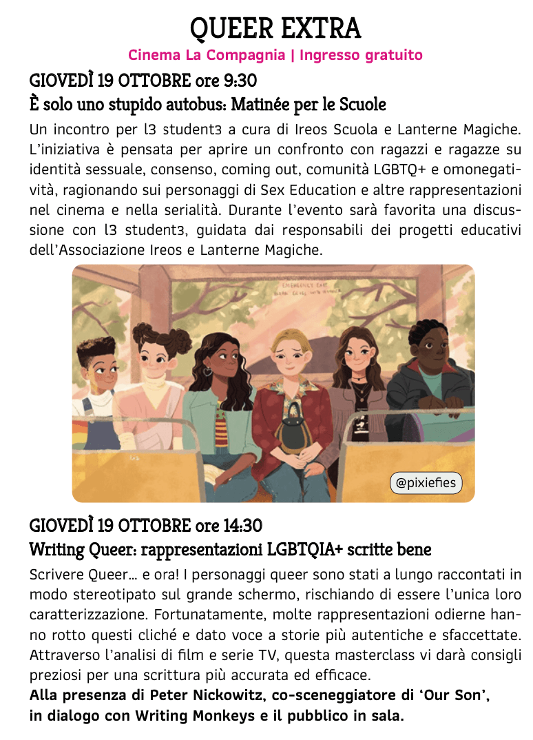 Florence Queer Festival 2023, il programma. In anteprima la miniserie di Xavier Dolan e Billy Porter premio speciale - Florence Queer Festival 2023 - Gay.it