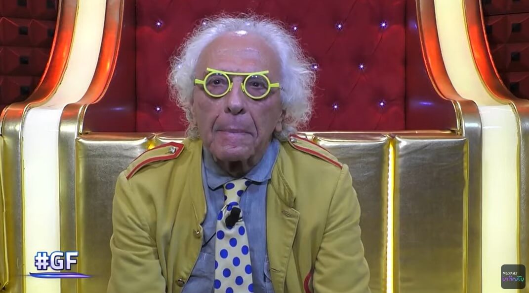Giampiero Mughini, Grande Fratello 2023 - Foto: Screenshot Mediaset Infinity