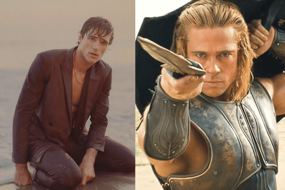 Jacob Elordi confessa una cotta per Brad Pitt in Troy: “Era bellissimo” – VIDEO