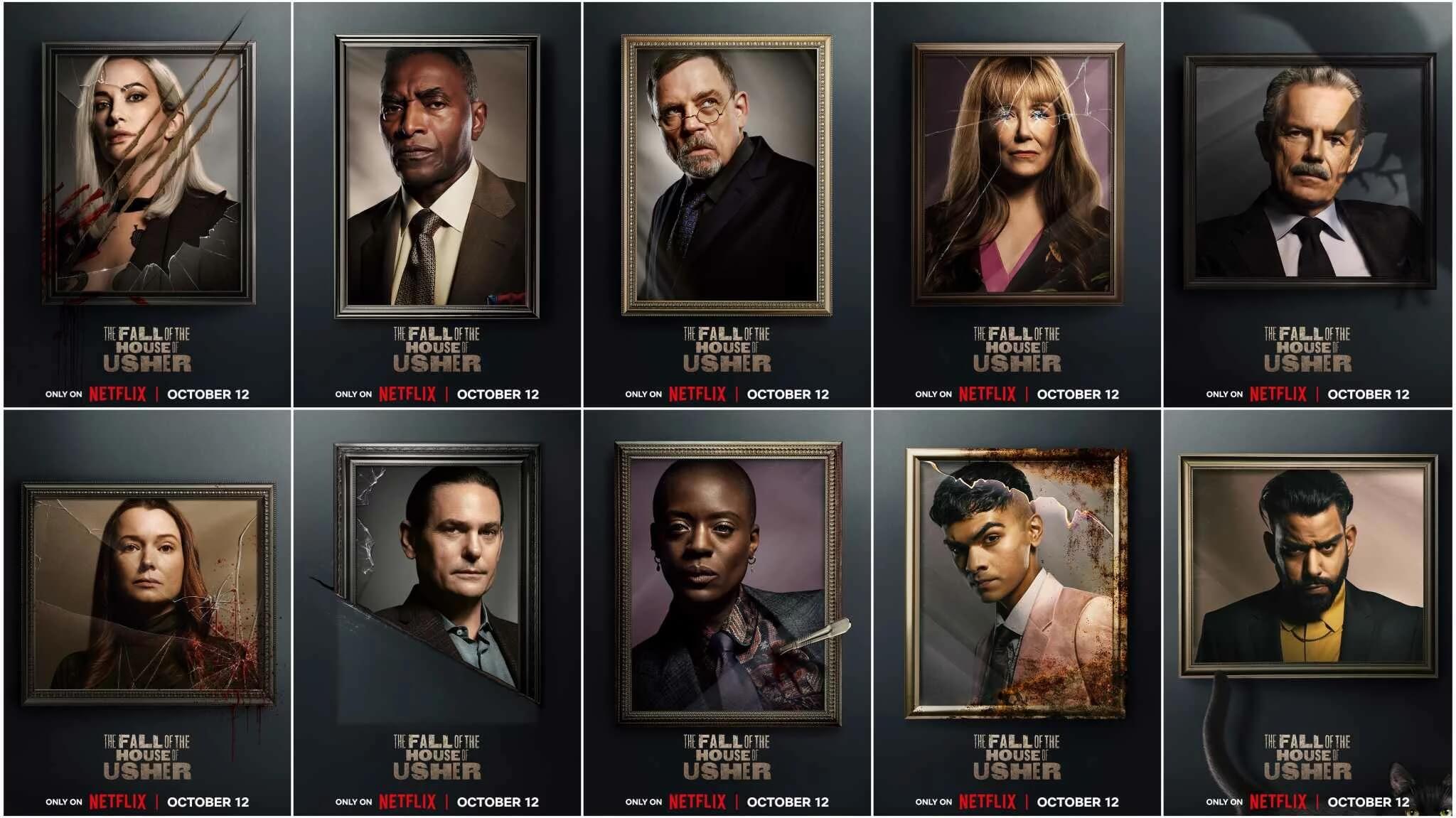 La caduta della casa degli Usher, la miniserie horror inaspettatamente LGBTQIA+ di Mike Flanagan - La caduta della casa degli Usher personaggi - Gay.it