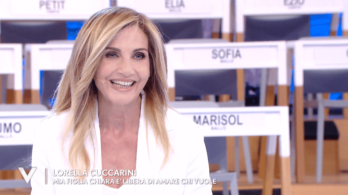 Lorella Cuccarini e il coming out di sua figlia Chiara: “Ho apprezzato la sincerità”
