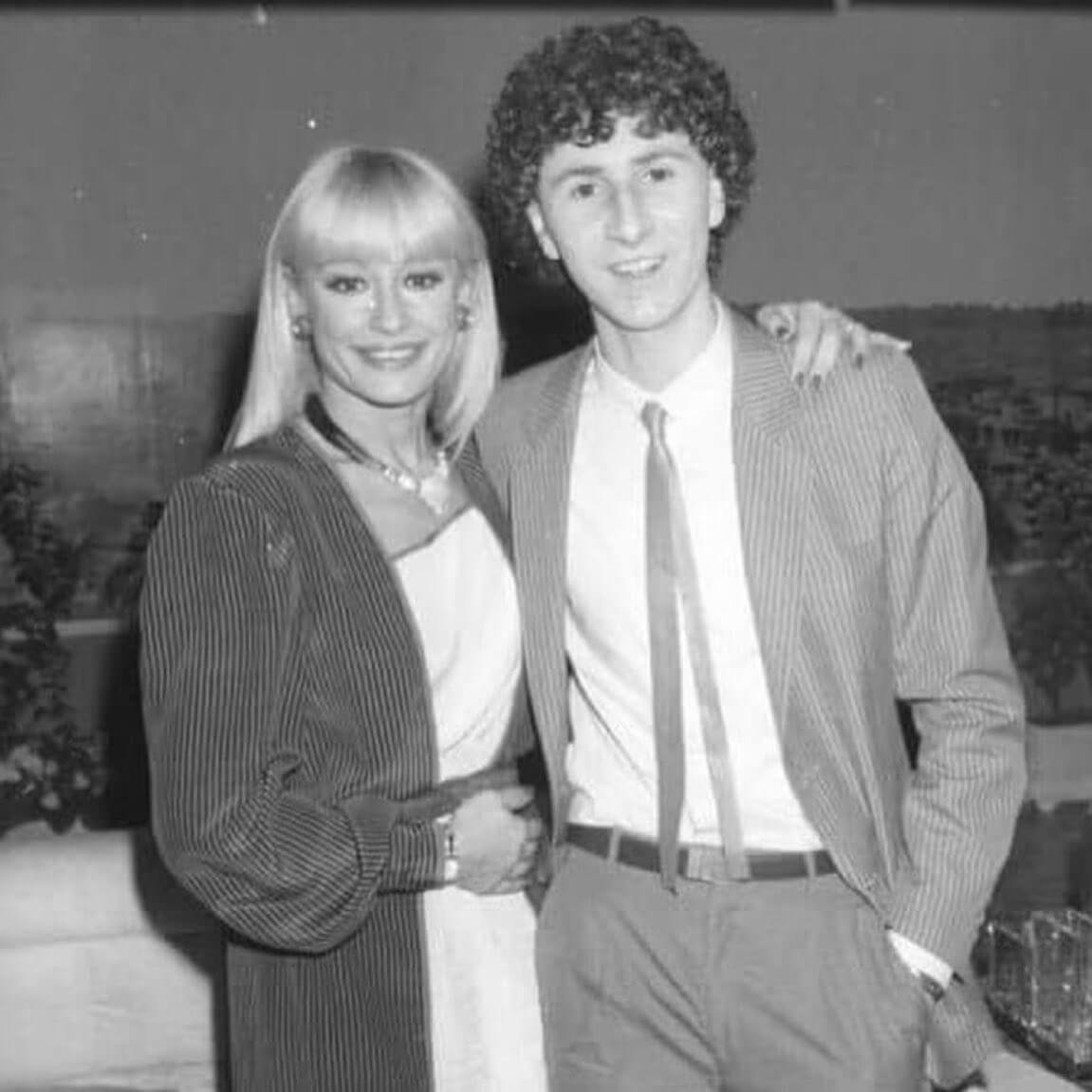 Raffaella Carrà e Fabio Fazio