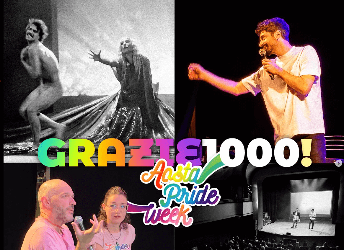 Tutto esaurito per l’Aosta Pride Week 2023, la sfida alla “normalità” della comunità LGBTQIA+ valdostana