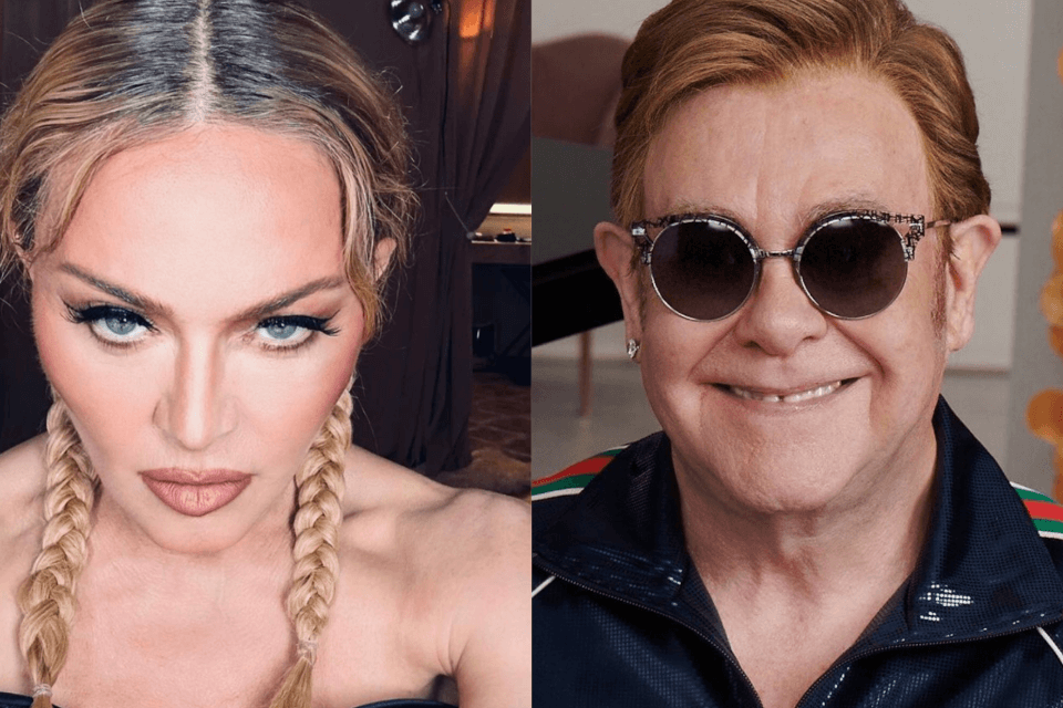 Perché Elton John si complimenta con Madonna: è finita la faida?
