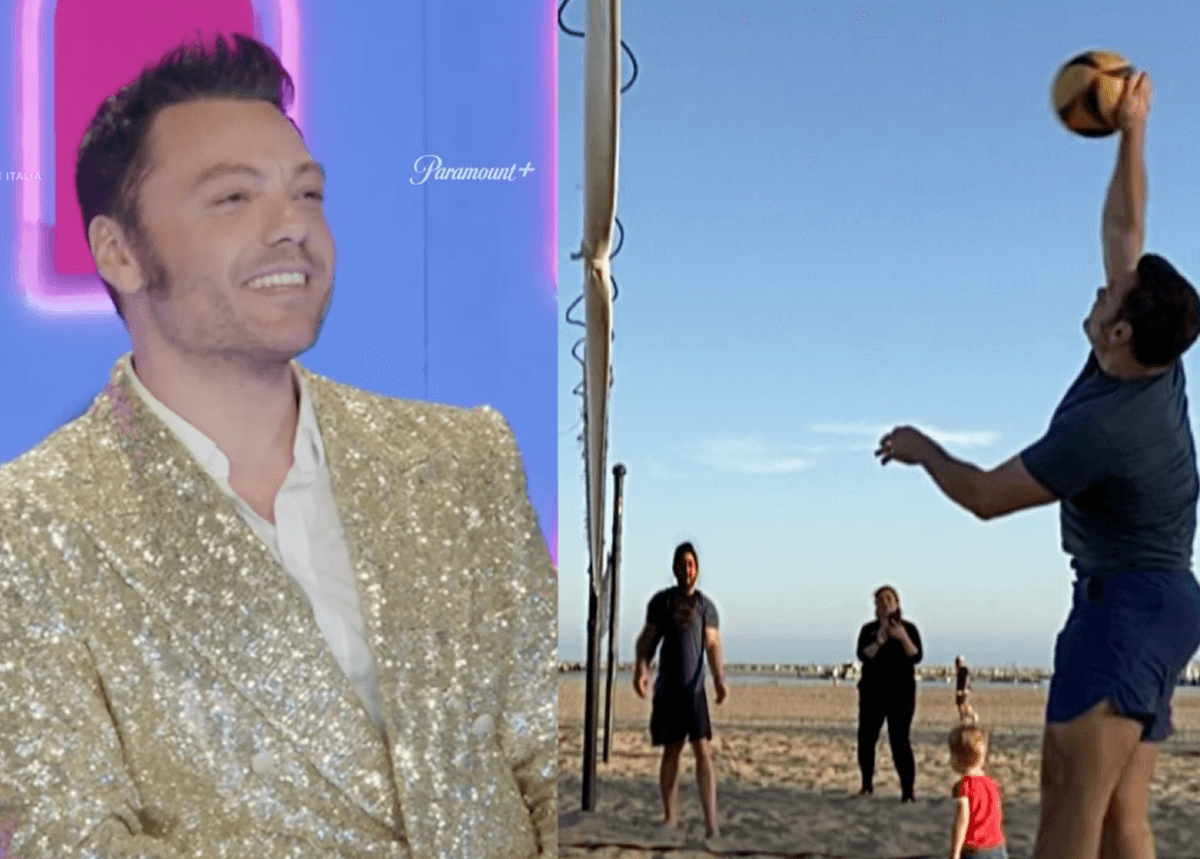 Presto ospite di Drag Race Italia 3, Tiziano Ferro in spiaggia con i figli schiaccia i dolori imprevisti della vita