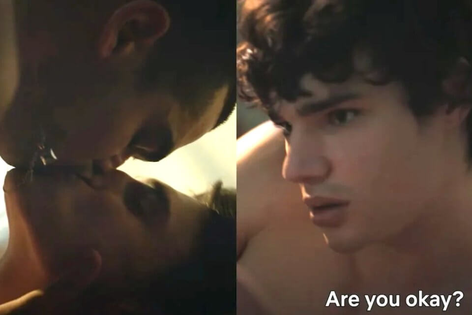 Elite 7, Omar Ayuso a letto con Fernando Lindez nel bollente trailer italiano