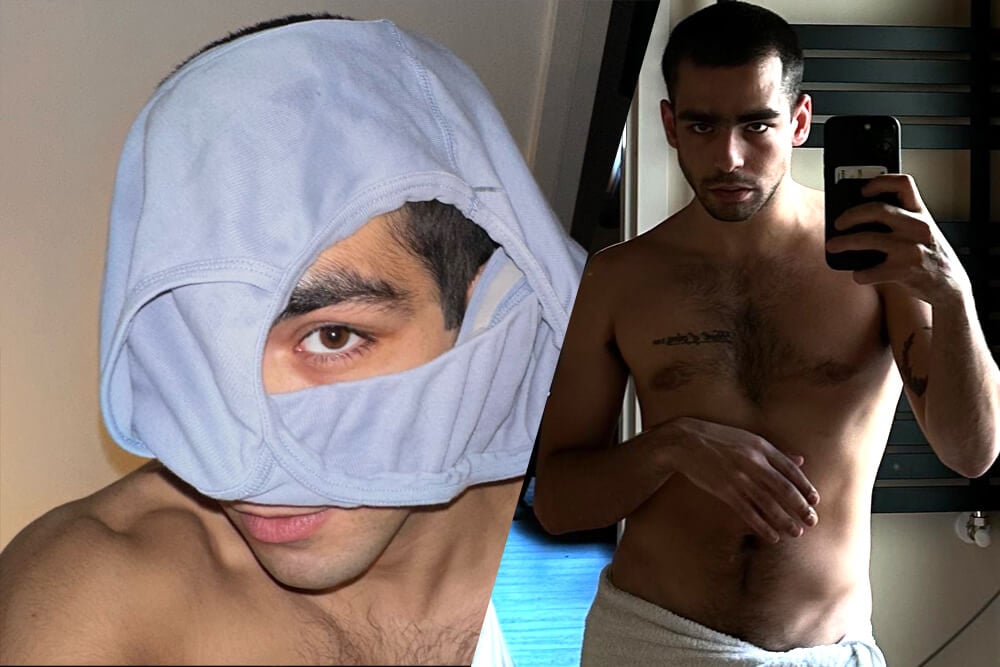 Arriva Elite 7 e Omar Ayuso è in mutande su Grindr per un motivo
