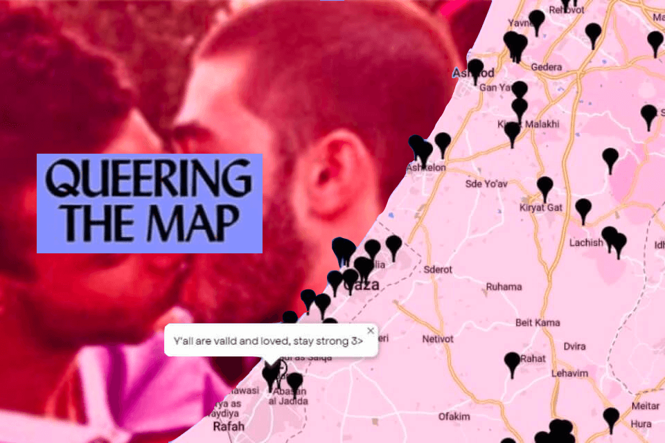 Commozione per le storie d’amore e lutto della comunità LGBTQIA+ palestinese su Queering The Map