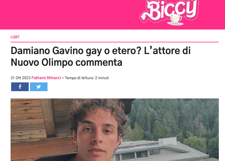 Damiano Gavino gay biccy.it