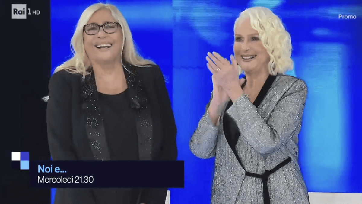 “Noi e …”, questa sera Mara Venier e Loretta Goggi per la prima volta insieme a sostegno dell’Unicef
