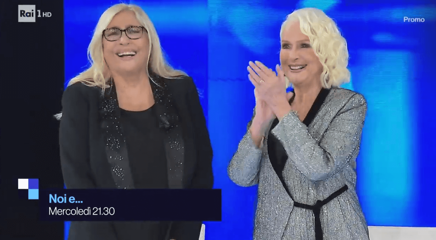 “Noi e …”, questa sera Mara Venier e Loretta Goggi per la prima volta insieme a sostegno dell’Unicef