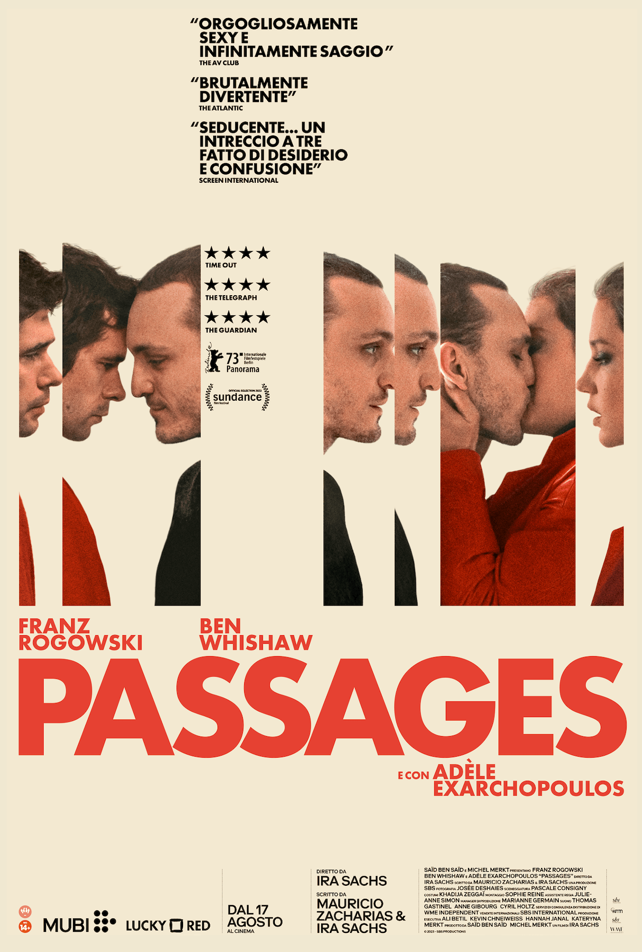Passages, tossicità relazionale e fluidità d’amore nella nuova meraviglia di Ira Sachs - Passages poster - Gay.it