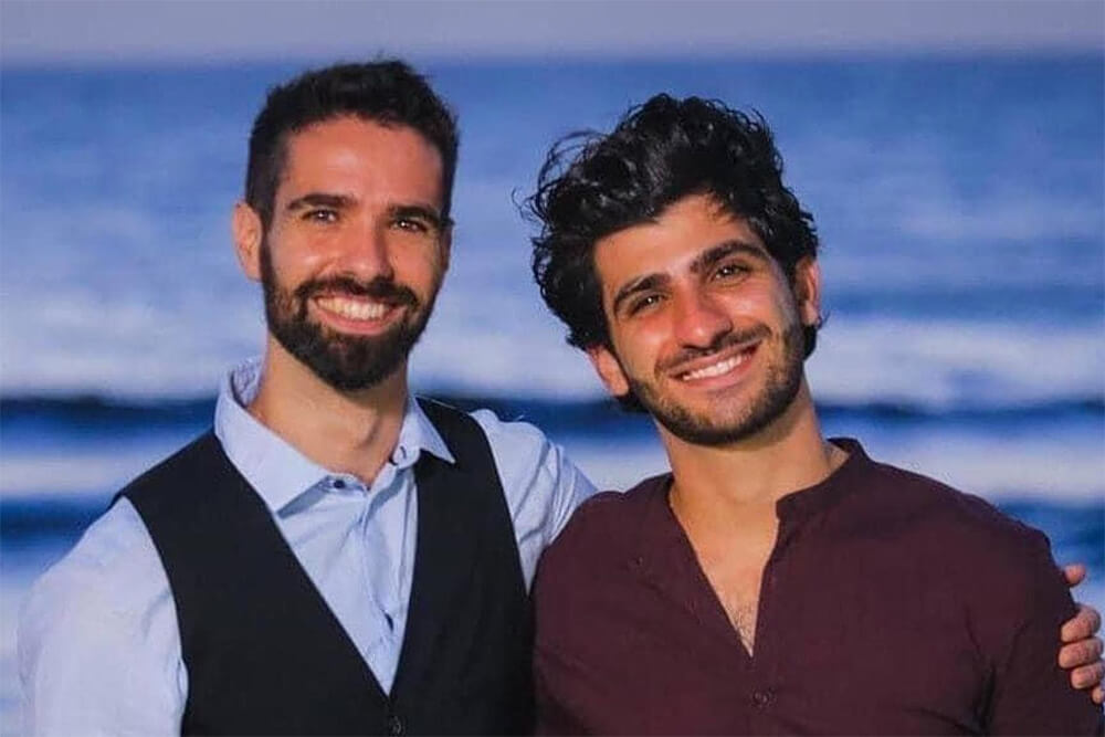 Sagi Golan e Omer Ohana gayit omosessuali vedovi di guerra
