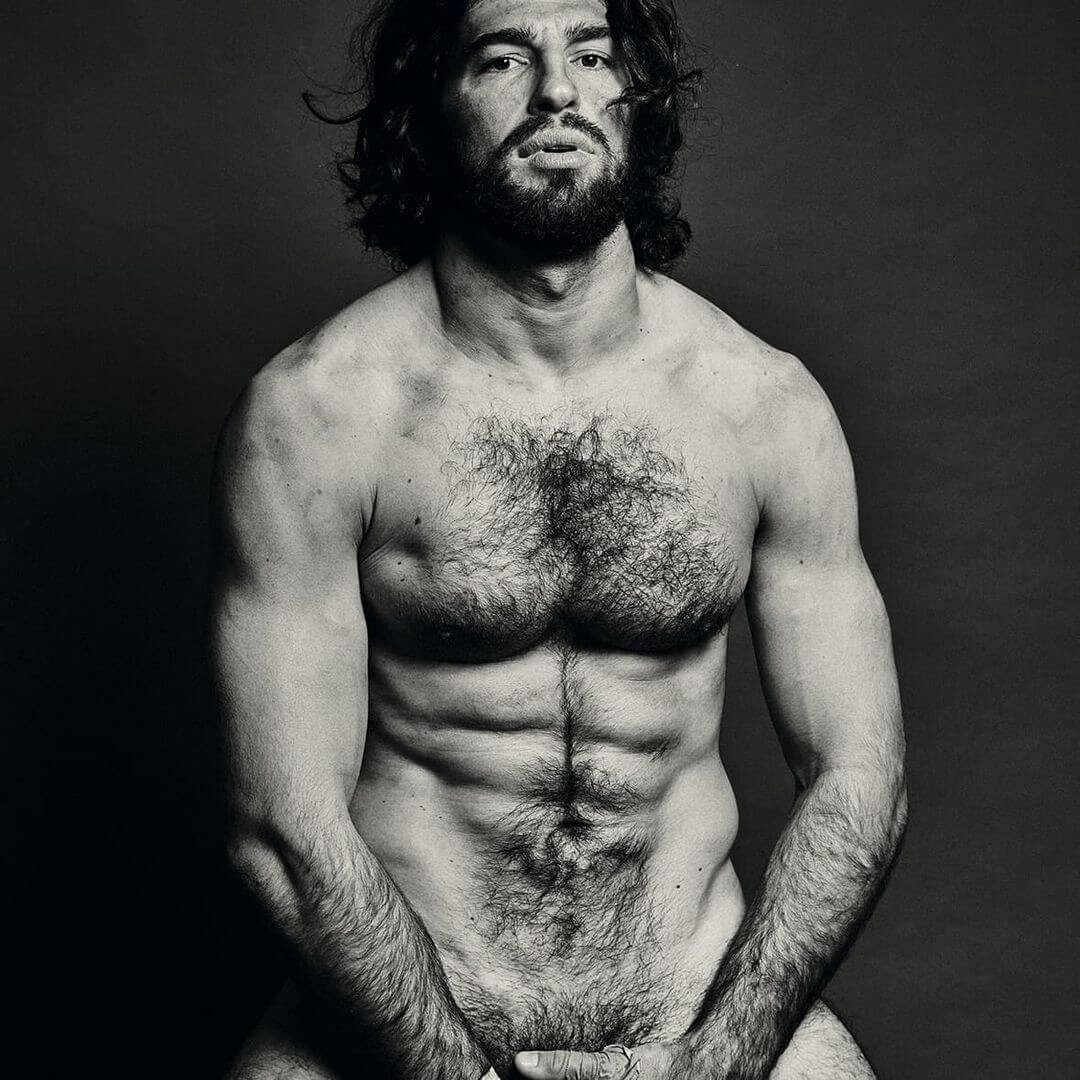 Alvise Rigo nudo