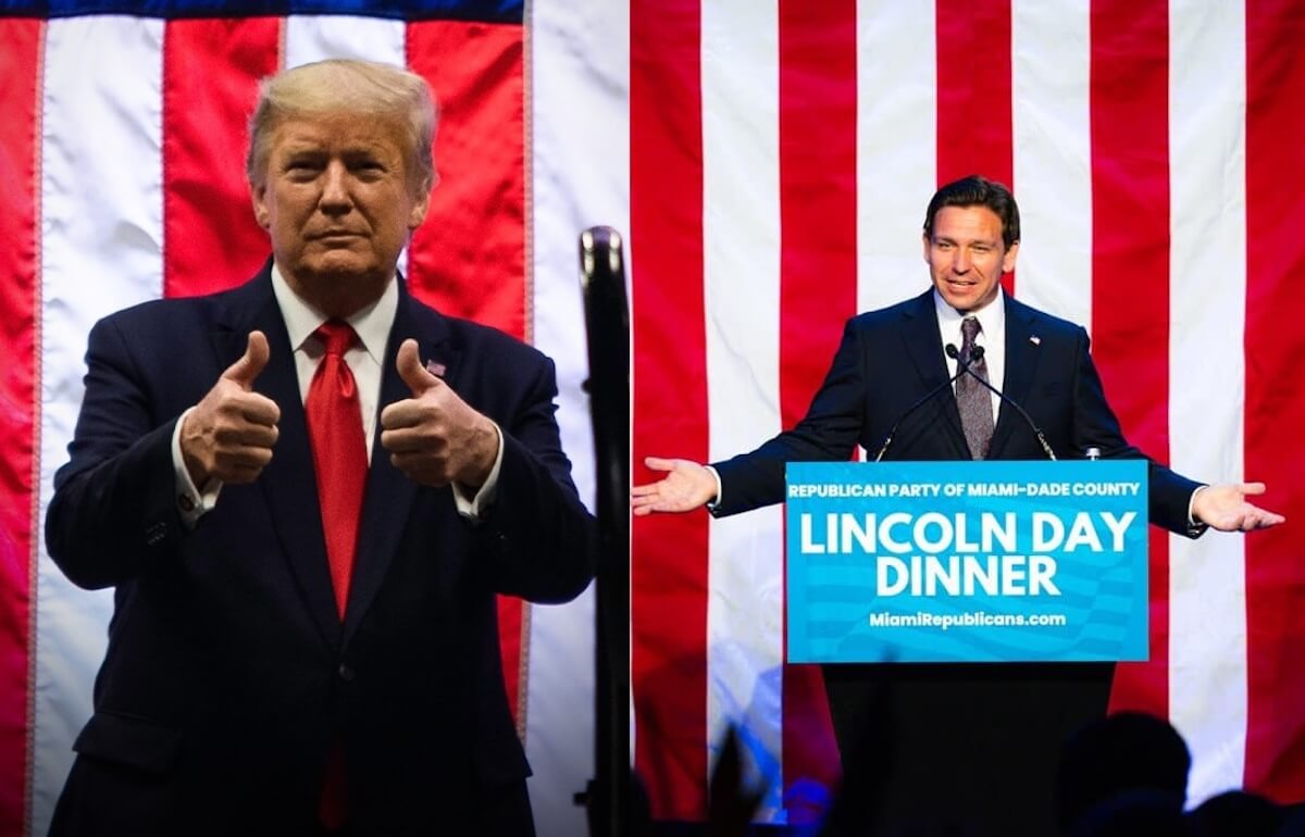 Elezioni USA 2024, Donald Trump vs. Ron DeSantis. È incubo omobitransfobia con il candidato repubblicano