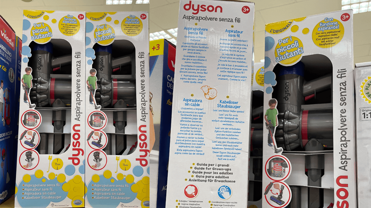 dyson giocattolo stereotipi di genere