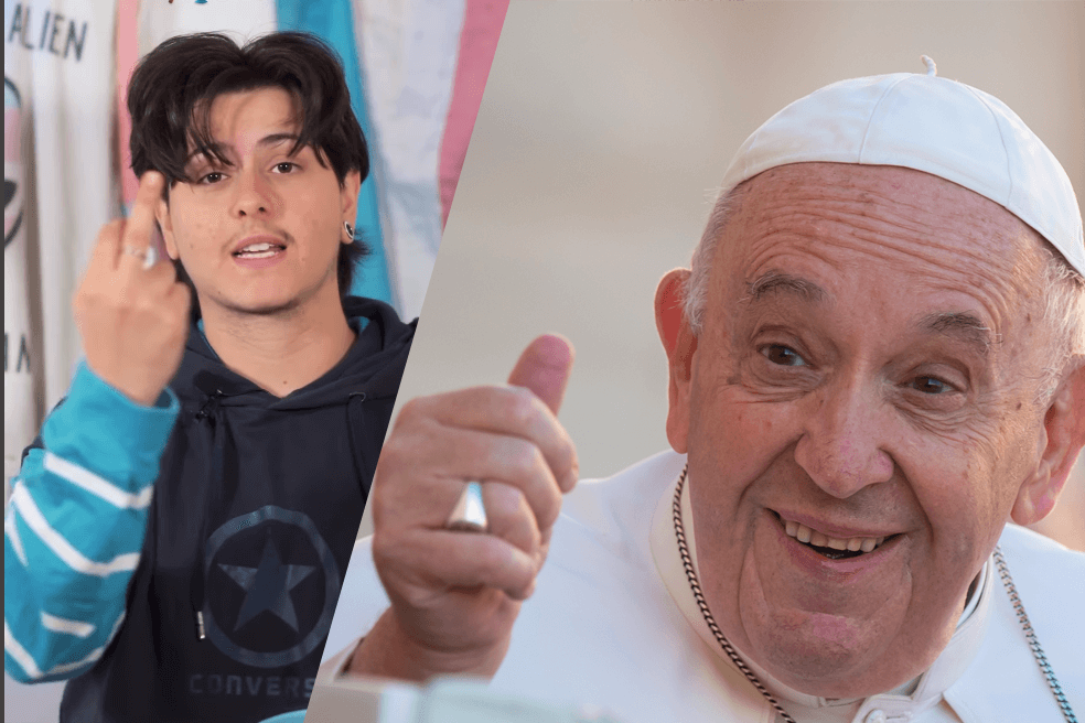 Elia Bonci attivista transgender attacca Papa Francesco: “con le tue parole mi ci pulisco il c…”