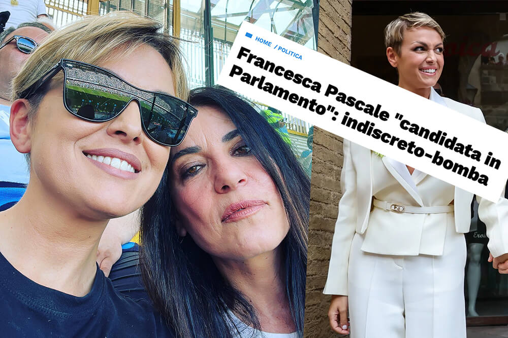 Francesca Pascale scende in politica, voci di una possibile candidatura