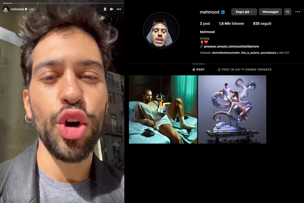 mahmood cocktaildamorefuoriora