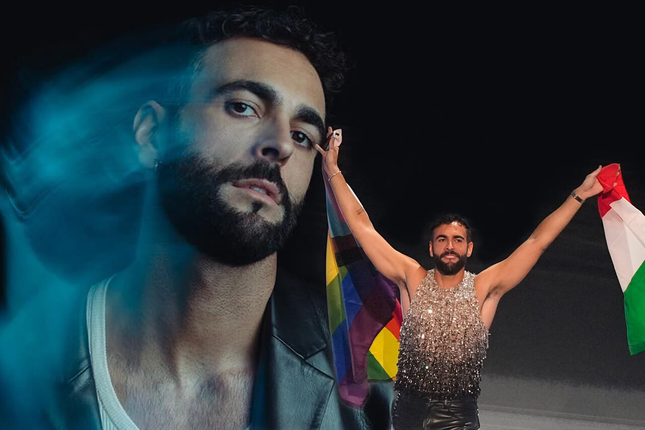 Mengoni zitto zitto nascose la bandiera LGBTQIA+ in quella italiana, a Sanremo 2024 cosa farà?
