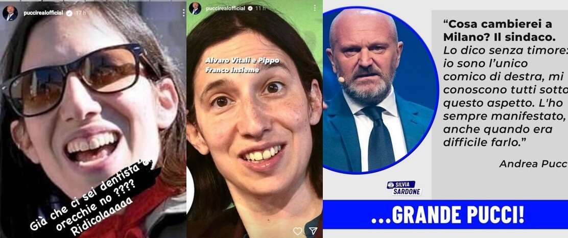 Ambrogino d'Oro 2023 a Pucci, autore di battute omofobe su Zorzi e insulti a Schlein. Albiani: "È una porcata" - pucci vs. elly schlein - Gay.it