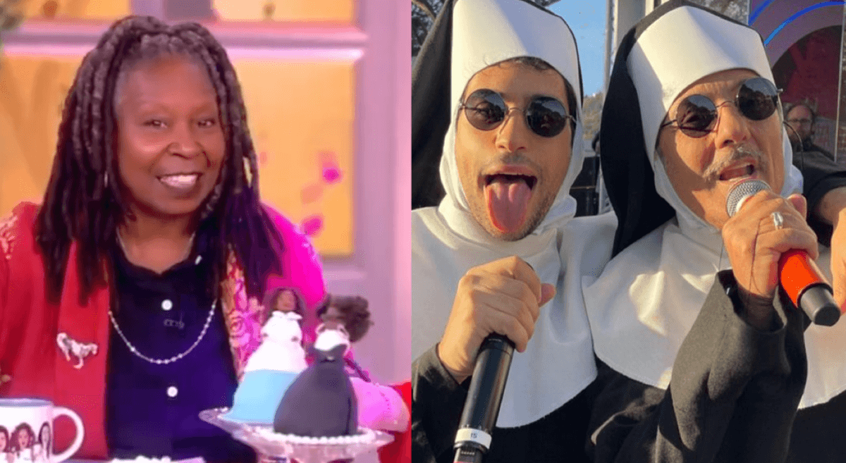 Whoopi Goldberg ringrazia Mahmood e Fiorello in diretta tv USA: “Mi hanno omaggiata” – VIDEO