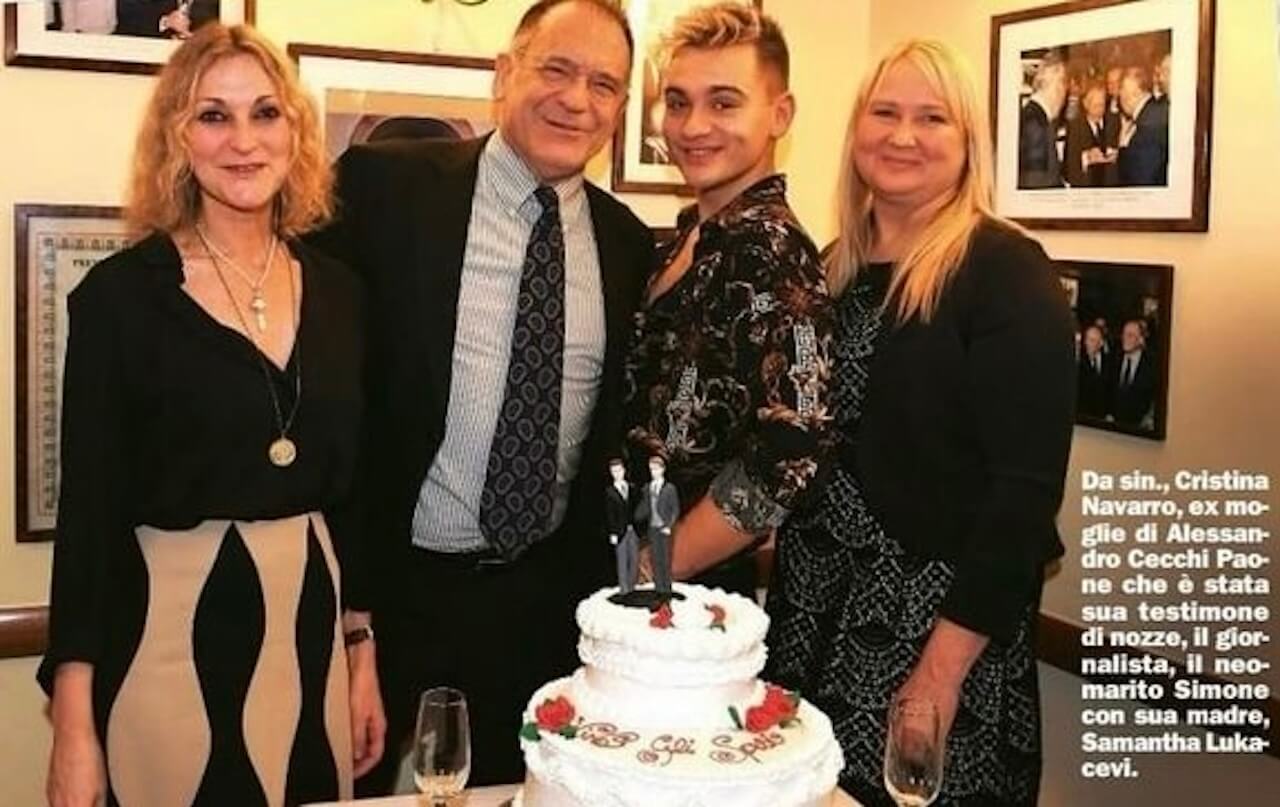 Alessandro Cecchi Paone e Simone Antolini uniti civilmente: "Lanciamo un messaggio a tutto il Paese" - Alessandro Cecchi Paone e Simone Antolini 1 - Gay.it