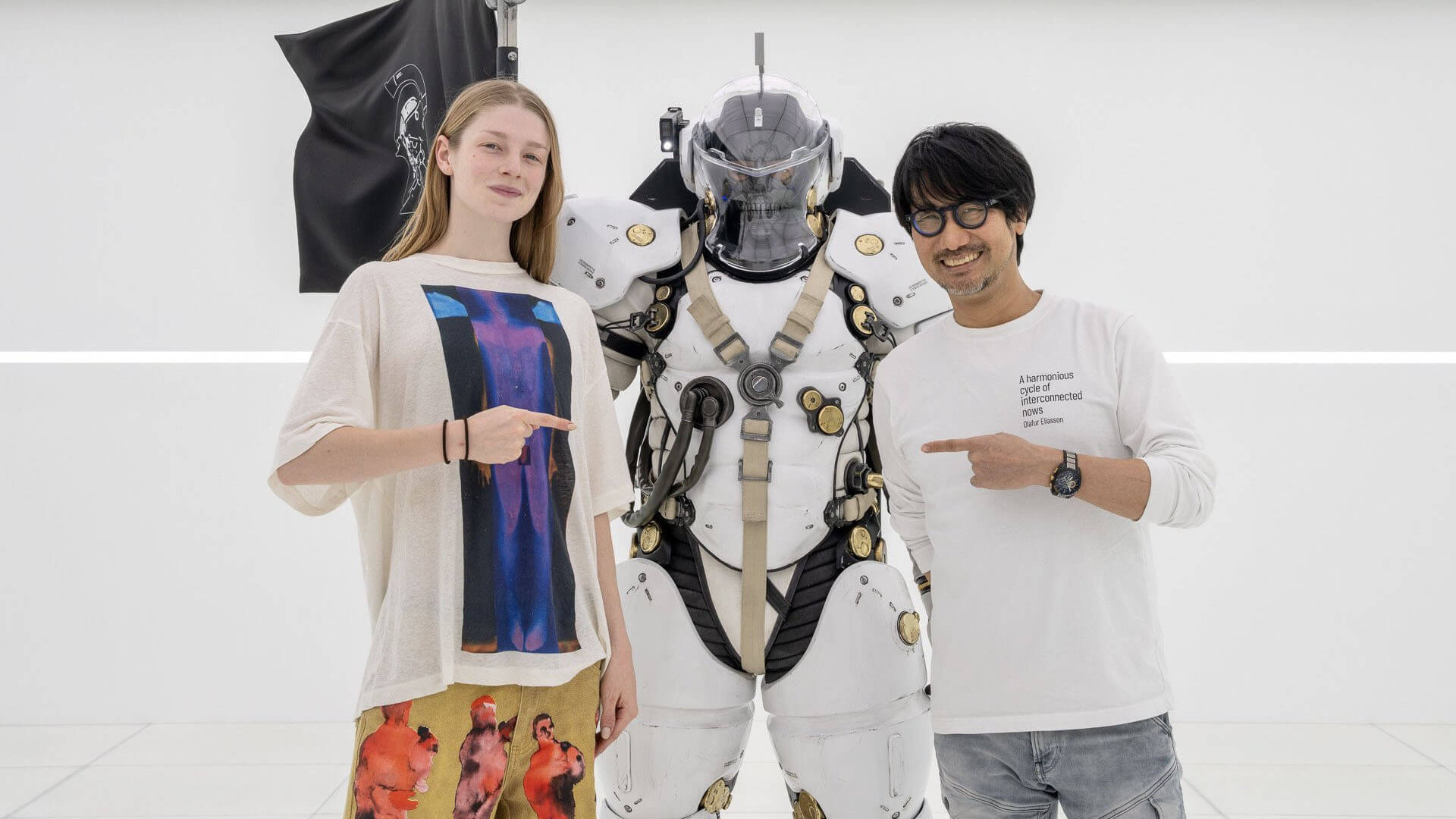 Hunter Schafer diventa protagonista del videogioco horror di Jordan Peele e Hideo Kojima