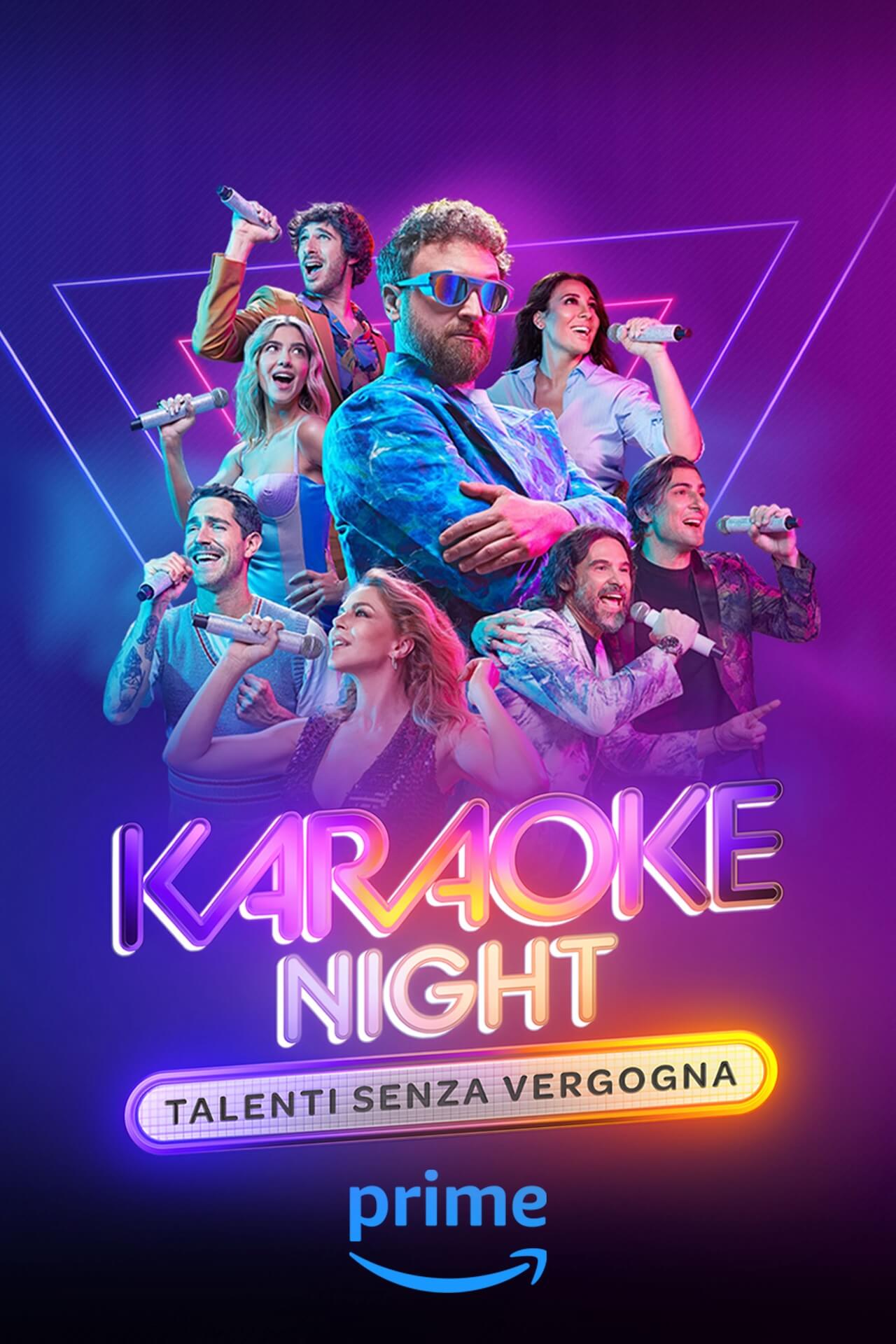 Karaoke Night - Talenti Senza Vergogna, arriva il nuovo show con Tommaso Zorzi - PrimeVideo KaraokeNight Locandina - Gay.it