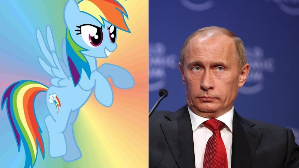 Russia, Putin vieta ai minori i Mini Pony perché LGBTQIA+ e si ricandida alle elezioni del 2024 - Vladimir Putin Miny Pony 3 - Gay.it