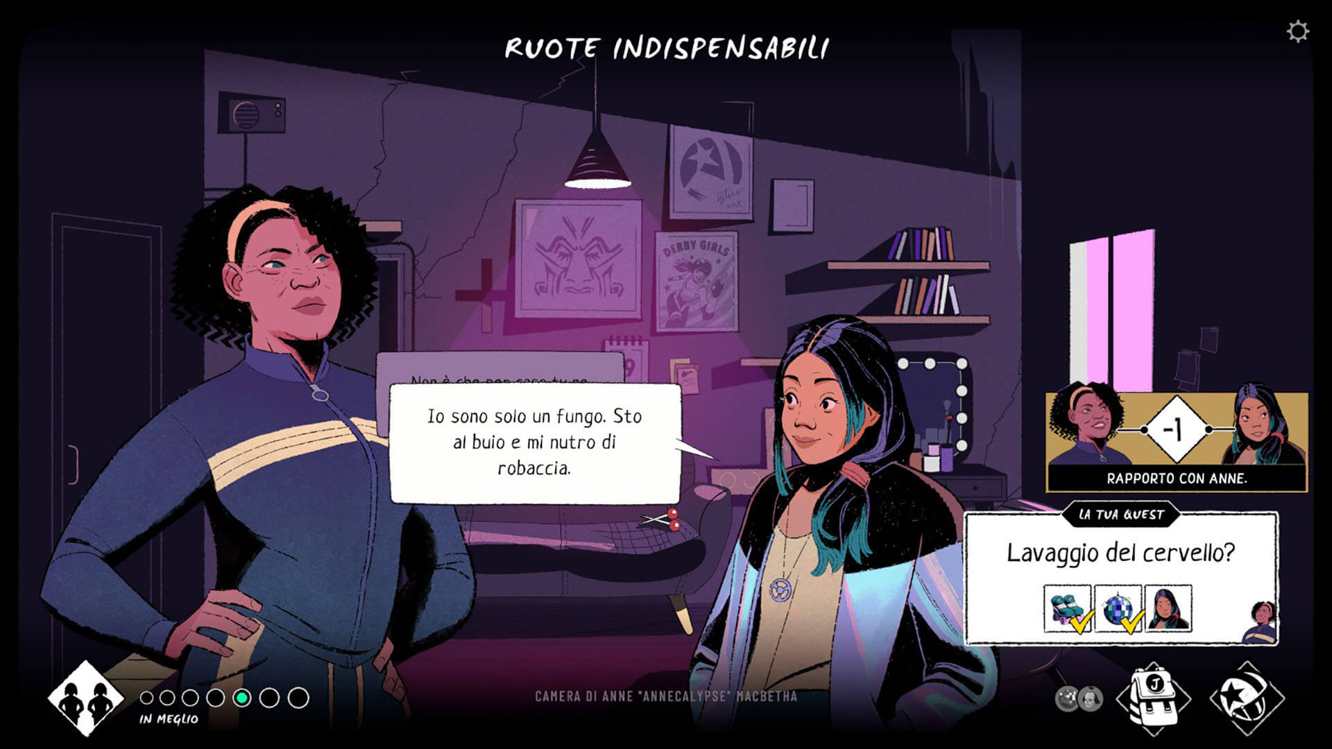 Miglior videogioco italiano LGBTQIA+ del 2023: Roller Drama