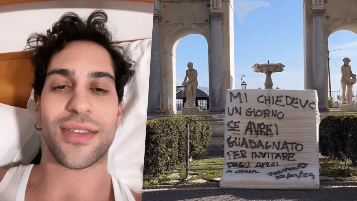 A letto con Mahmood: il nuovo album annunciato dai materassi?