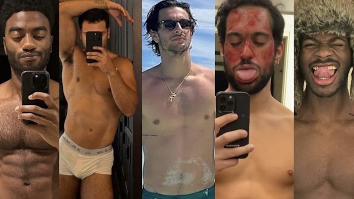 “Specchio specchio delle mie brame…”, la prima sexy gallery social vip del 2024 - Boni inizio 2024 - Gay.it