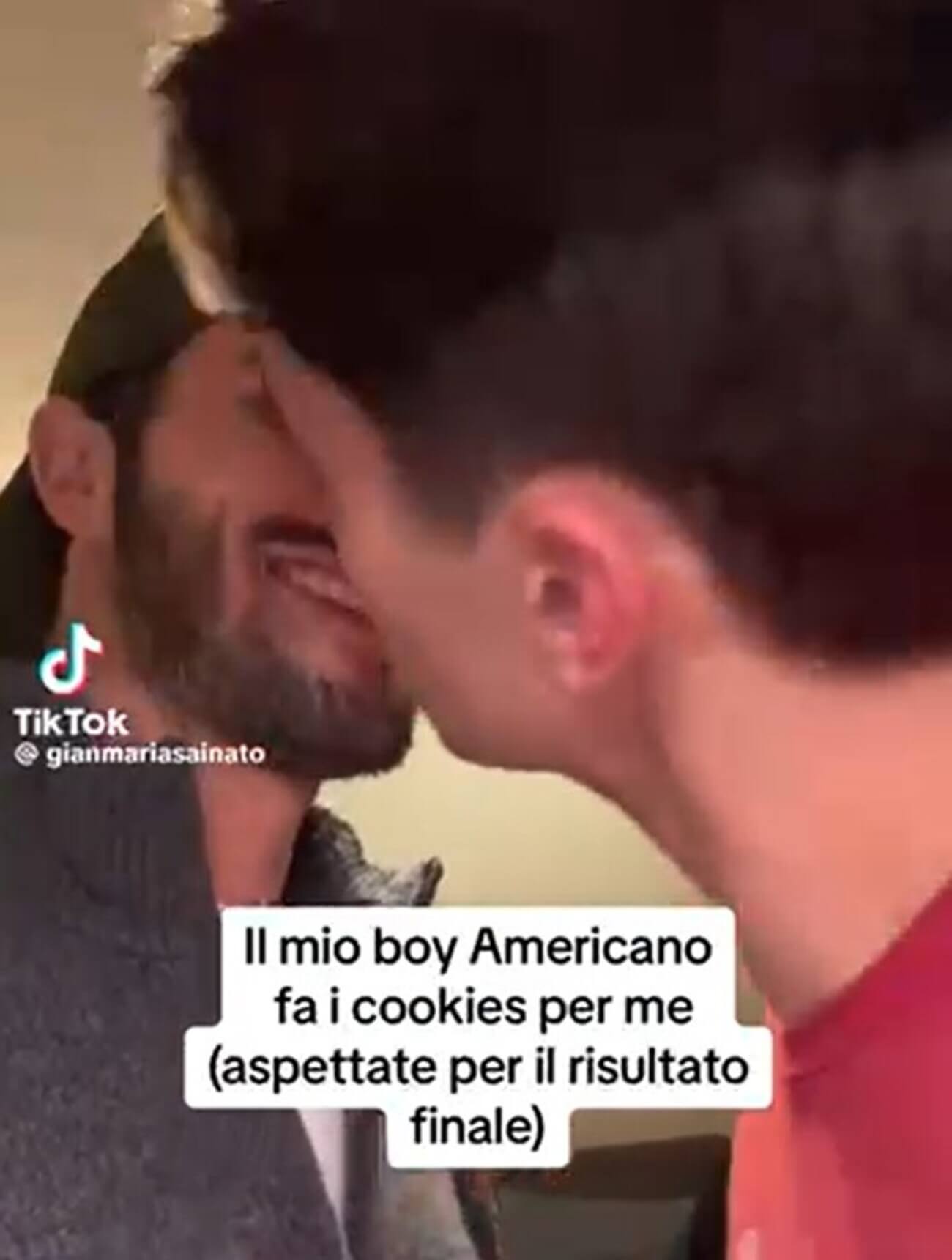 Gian Maria Sainato e il fidanzato