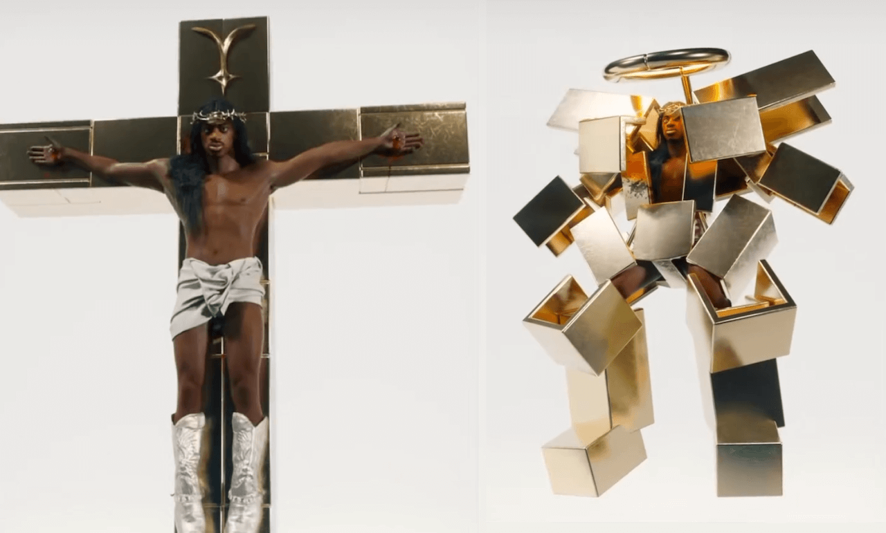 Lil Nas X sulla croce è Gesù Cristo. Polemiche sul nuovo singolo J Christ - Lil Nas X J Christ 2 - Gay.it
