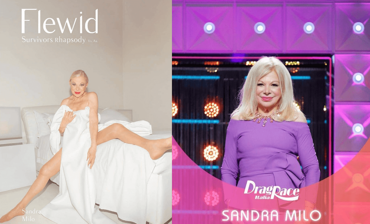 Sandra Milo, Icona eternamente Libera - Sandra Milo tra Drag Race e Flewid - Gay.it