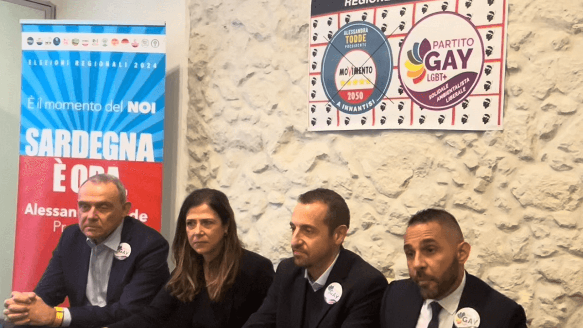 Il Partito Gay Lgbt+ appoggia Alessandra Todde alle regionali in Sardegna