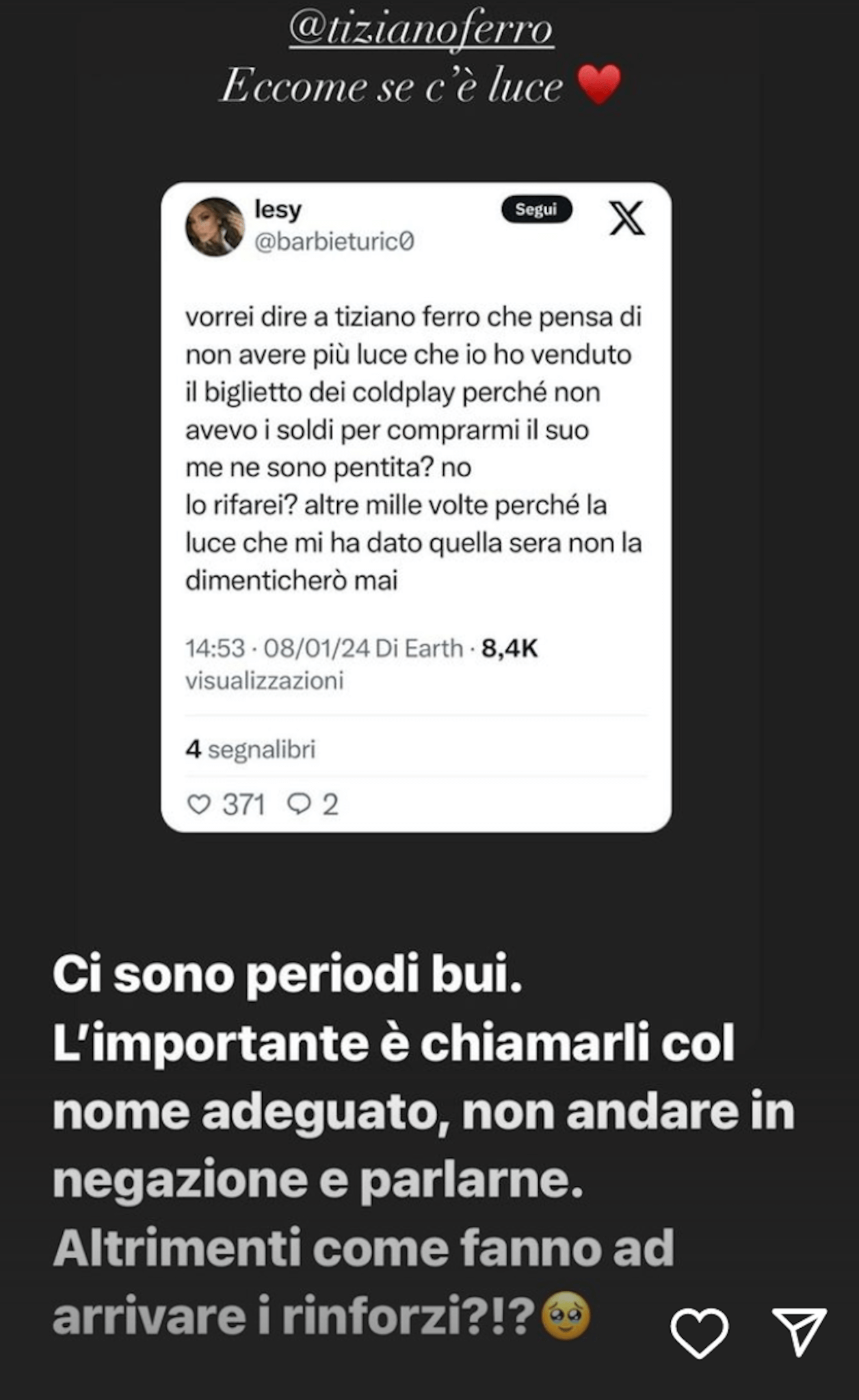 Tiziano Ferro travolto dall’affetto dei fan: “Ci sono periodi bui. L’importante è parlarne” - Tiziano Ferro 1 1 - Gay.it