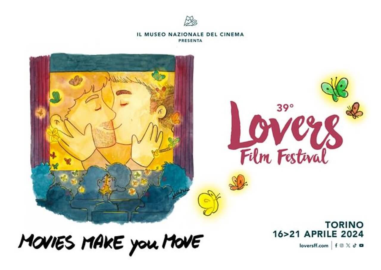 Lovers Film Festival 2024 a Torino dal 16 al 21 aprile al grido “il Cinema ti muove e ti commuove”