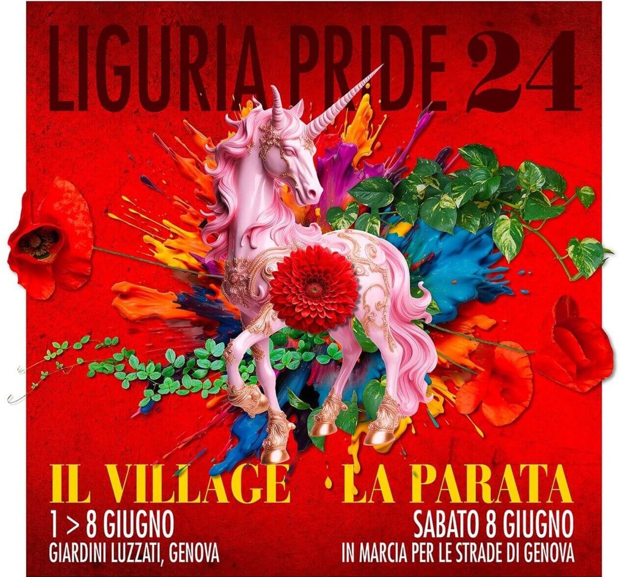 liguria pride 2024, l'8 giugno a Genova
