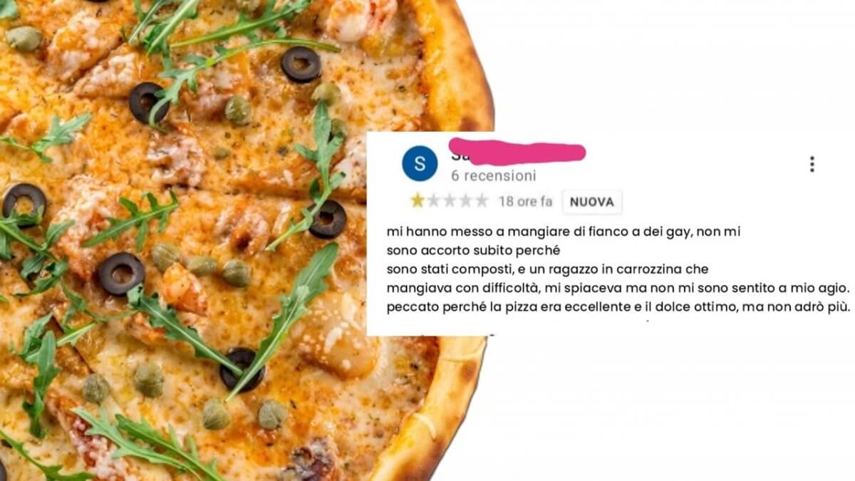 Lodi, “mi hanno messo vicino a un tavolo di gay e a un disabile”. La replica della titolare alla recensione disumana