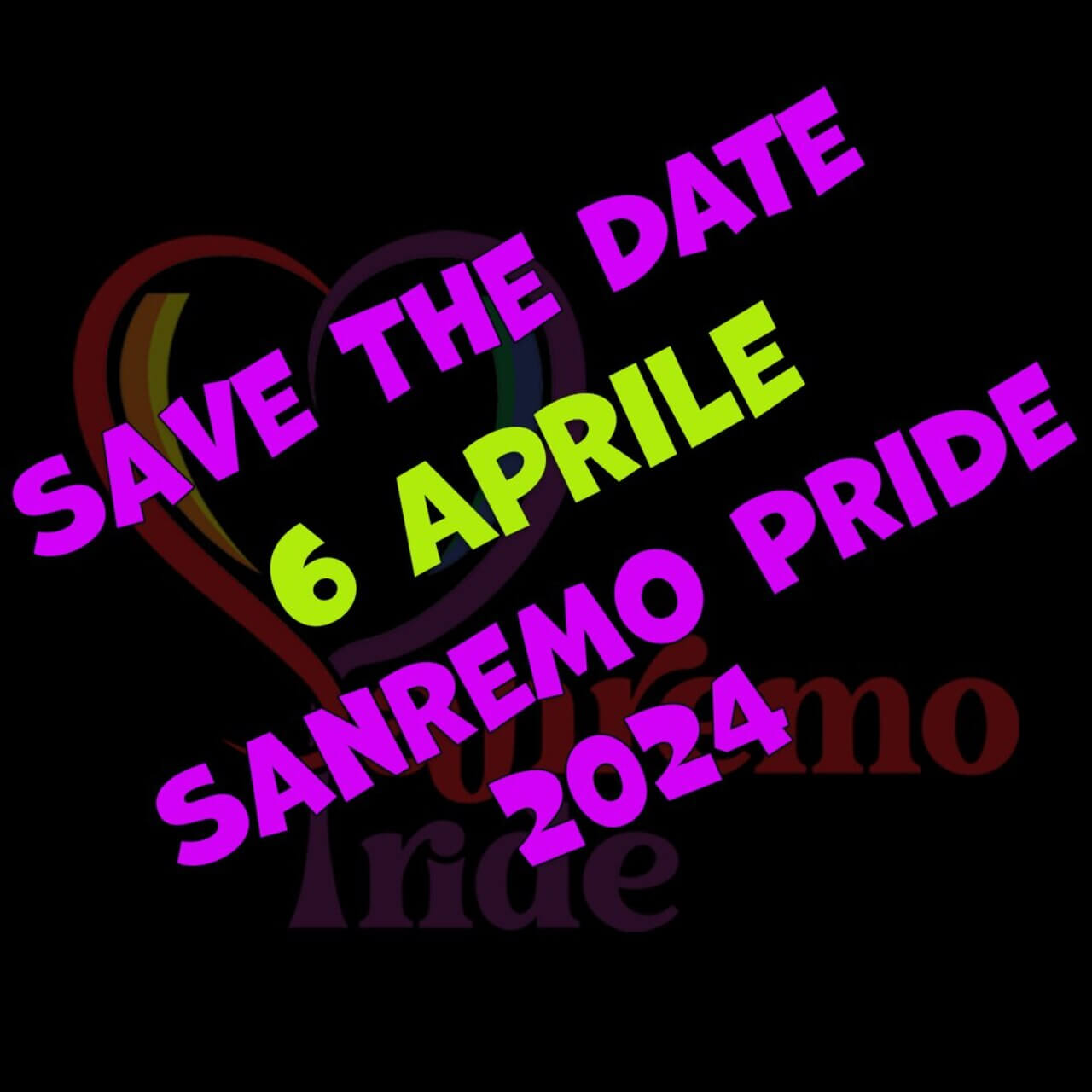 data del sanremo pride 2024