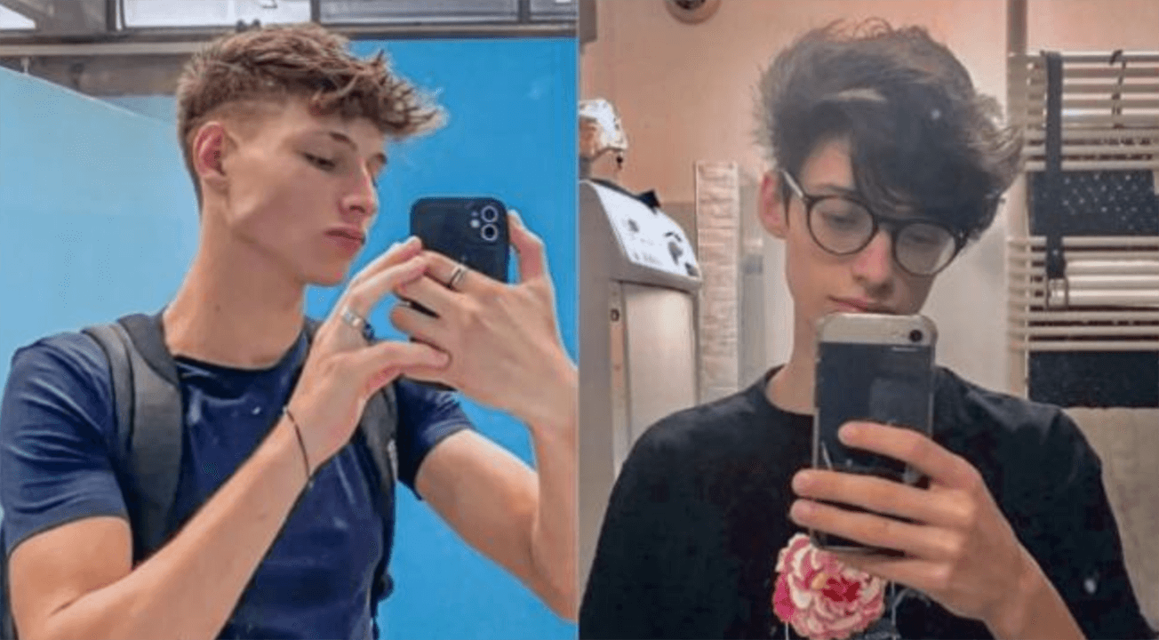 Douglas Carolo e Michele Caglioni, presunti assassini di Andrea Bossi
