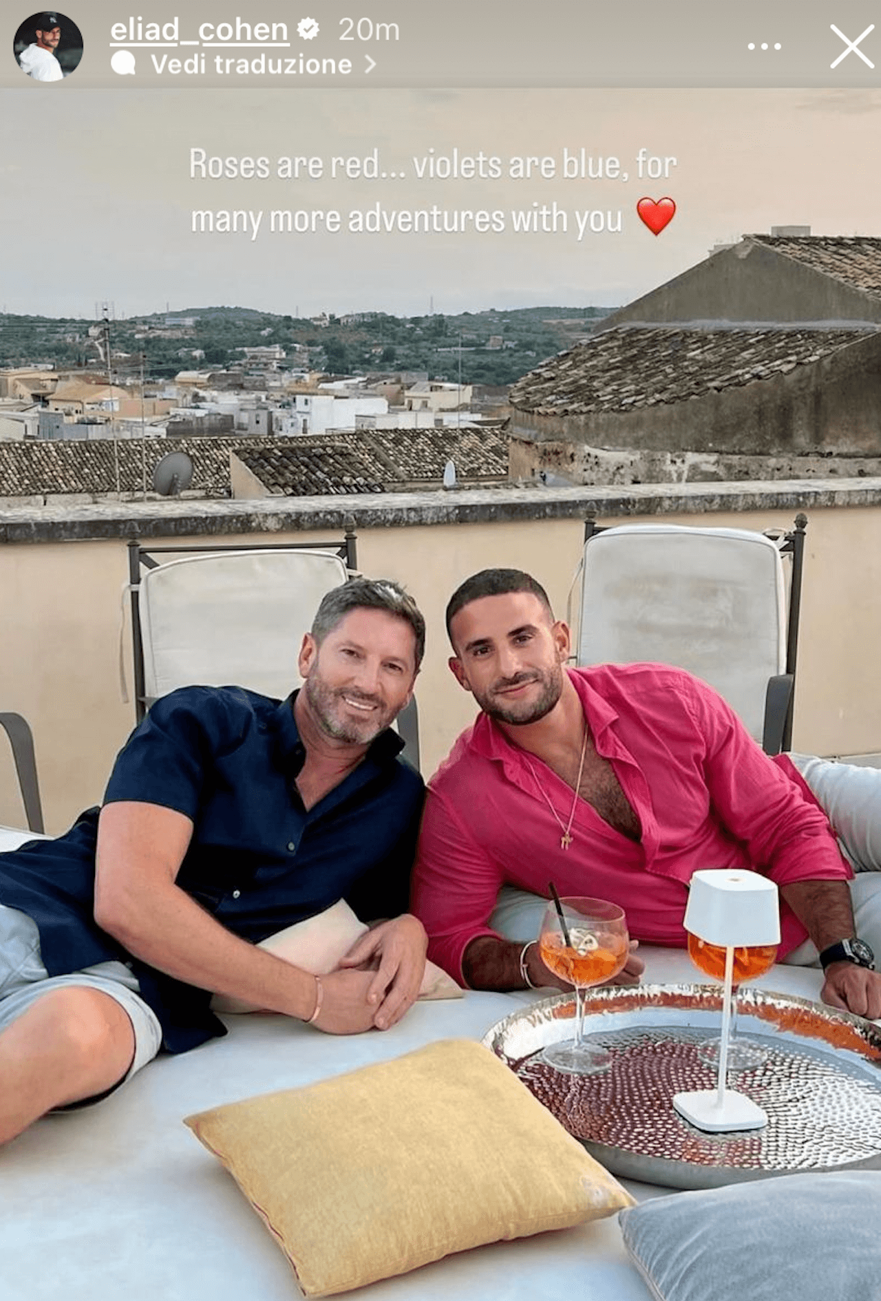 Eliad Cohen e Pietro Belmonte